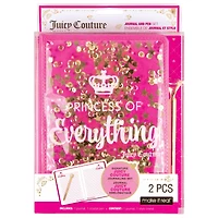 Make It Real Juicy Couture Princess of Everything Glitter Journal & Pen Set