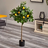 4ft. Potted Lemon Artificial Tree