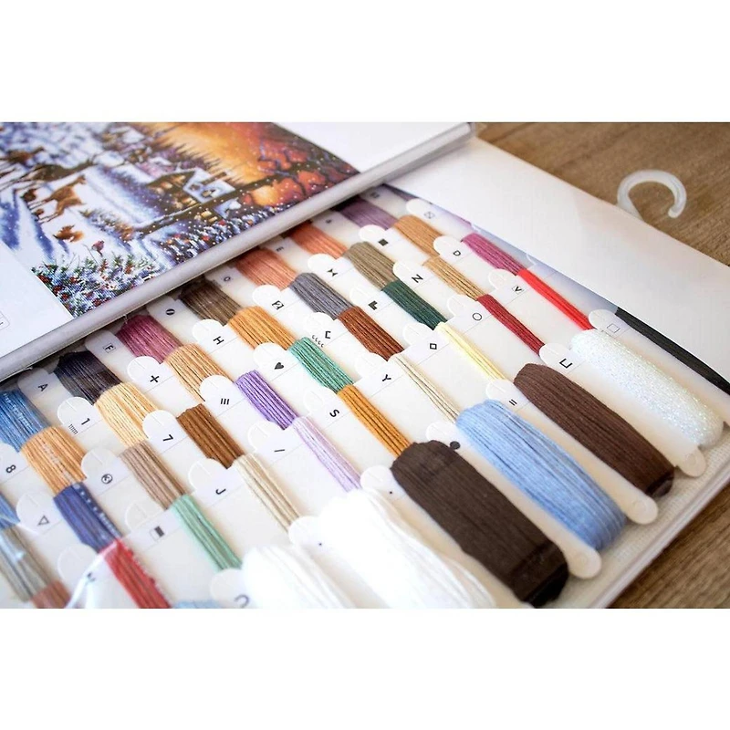 Letistitch Christmas Wood Counted Cross Stitch Kit