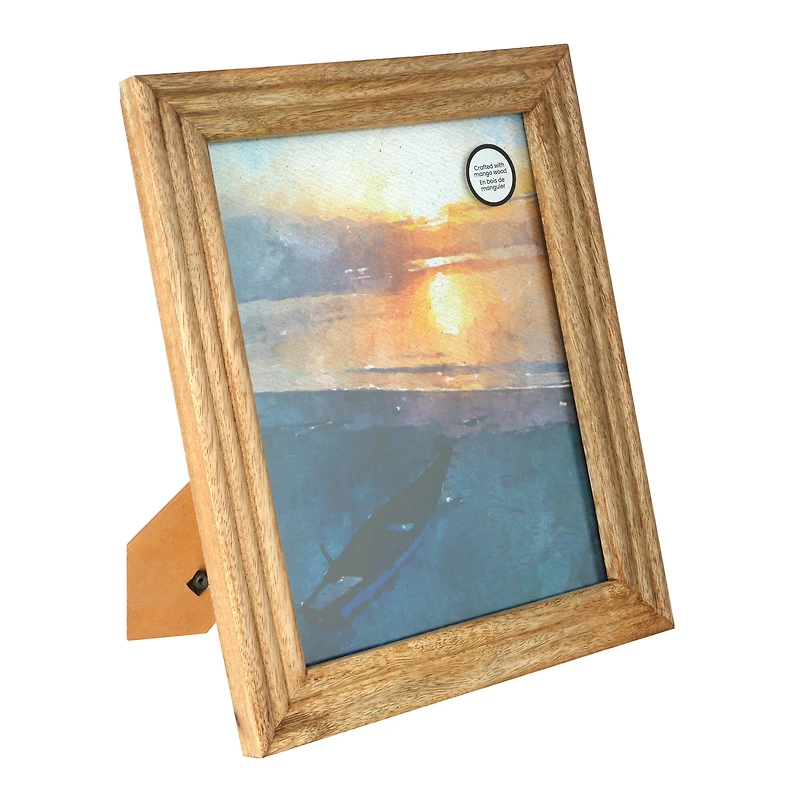 8" x 10" Natural Ridged Wood Tabletop Frame, Atelier by Studio Décor®