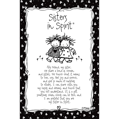 Sisters In Spirit Children of the Inner Light Marci Plaque with Easel & Hanger