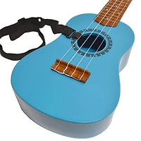 Salus KaKo'o 21" Pacific Blue Professional Wooden Ukulele Set