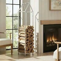 Hello Honey® 55.8" Metal Firewood Rack
