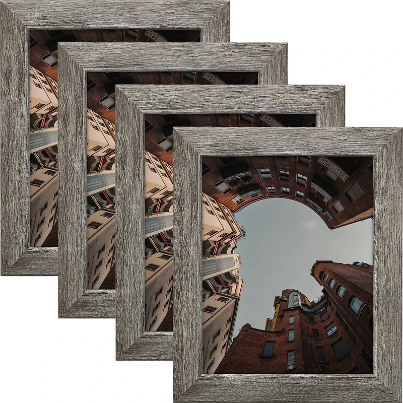 Pack Craig Frames Bauhaus 125 Barnwood Gray Picture Frame