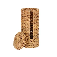 Household Essentials Wicker Toilet Paper Roll Holder