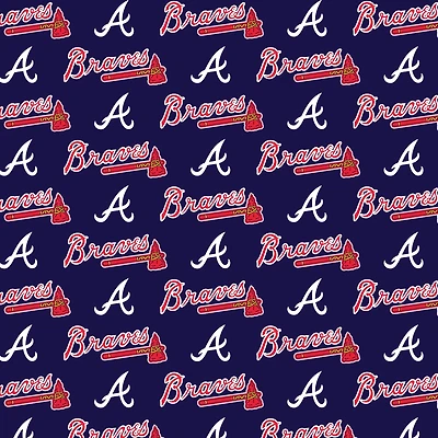 MLB Atlanta Braves Cotton Fabric