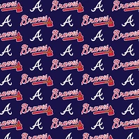 MLB Atlanta Braves Cotton Fabric