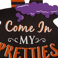 32" Glitzhome® Halloween Witch Yard Stake