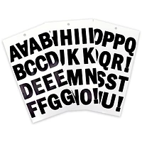 Black Vinyl Alphabet Sticker Sheets by Recollections™
