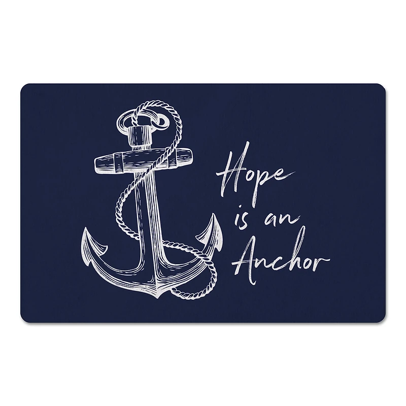 Hope Anchor Floor Mat