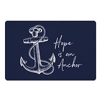 Hope Anchor Floor Mat