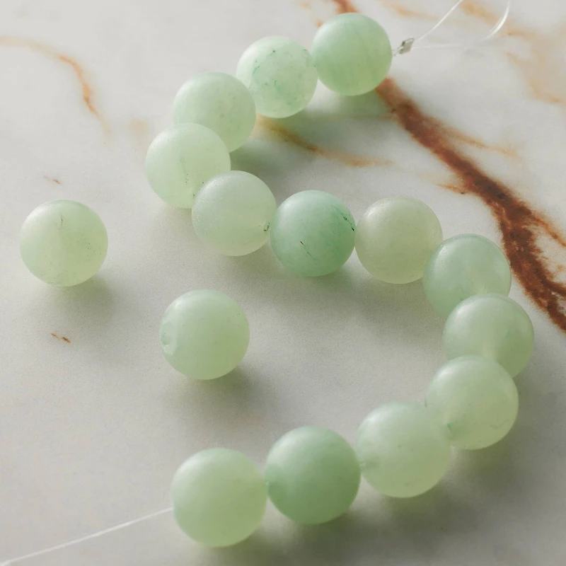12 Packs: 15 ct. (180 total) Green Aventurine Round Beads, 11.5mm by Bead Landing™