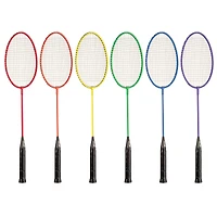 Champion Sports Tempered Steel Badminton Racket Set