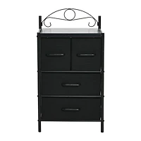 Household Essentials Victoria 32" 4-Drawer Dresser