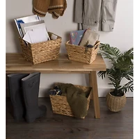 DII® Water Hyacinth Basket Set
