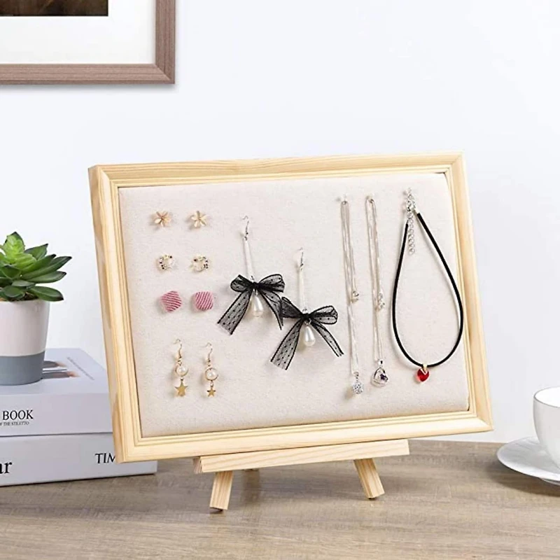 NEX™ Wall-Mounted Jewelry Display Organizer with Stand