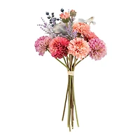 18.25" Mixed Zinnia Floral Bouquets, 2ct.