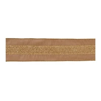 4" x 5yd. Gold Shimmer Wired Ribbon, 2ct.