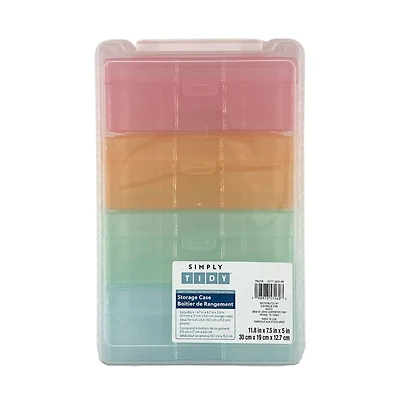 Pastel 4 Case Photo & Craft Keeper by Simply Tidy®