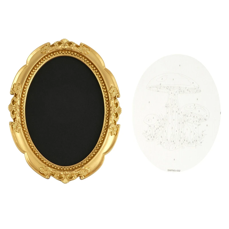 Mushrooms Paint-by-Number Framed Mini Kit by Artist's Loft®