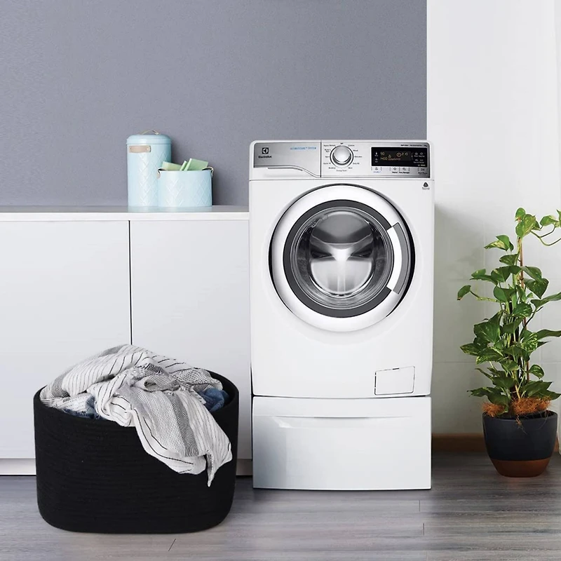 NEX™ Black Cotton Rope Storage Baskets, 3ct.