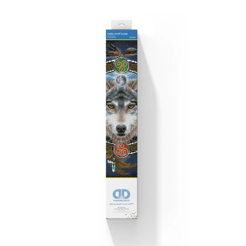 Diamond Dotz® Celtic Wolf Guide Diamond Painting Kit