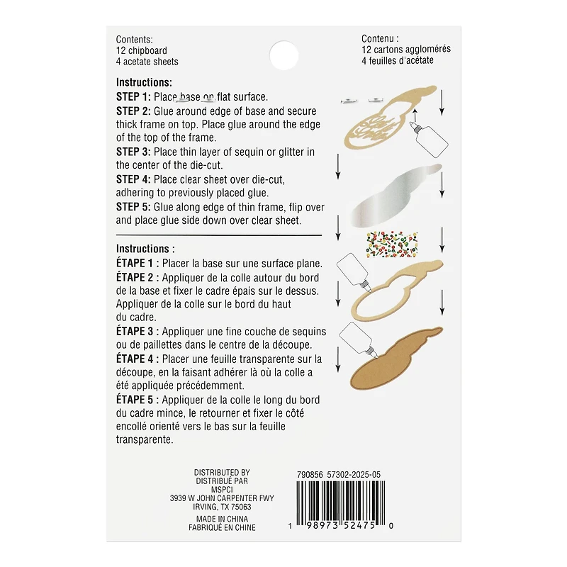 Snowman Shaker Ornament Kit by Recollections™