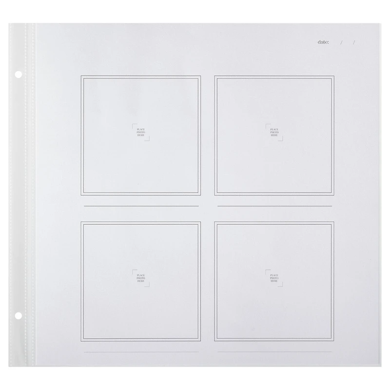 12" x 12" Memories & Moments Guided Scrapbook Layouts by Recollections™