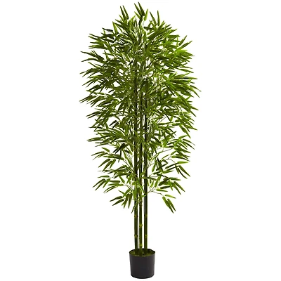 6ft. Potted UV Resistant Bamboo Tree
