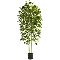 6ft. Potted UV Resistant Bamboo Tree