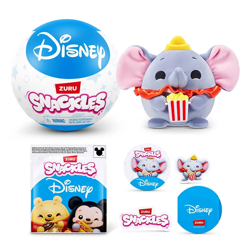 Snackles Disney® 5" Plushie Blind Pack