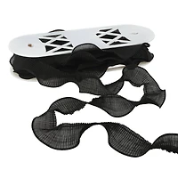 1.5" Black Pleated Trim by Celebrate It®