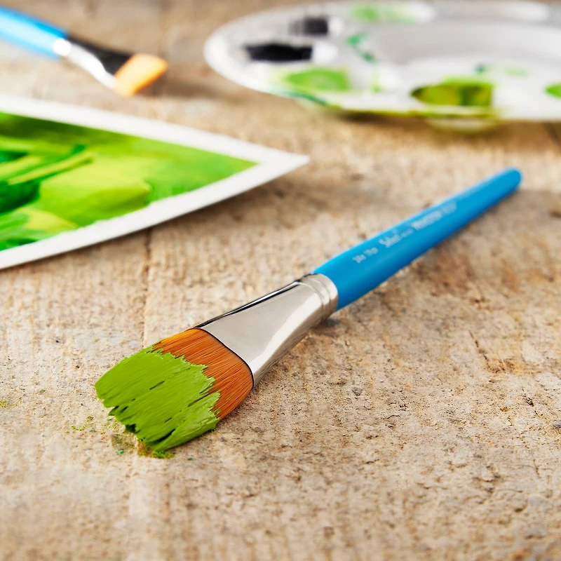 12 Pack: Princeton™ Select™ Artiste Series 3750 Short Handle Oval Wash Brush