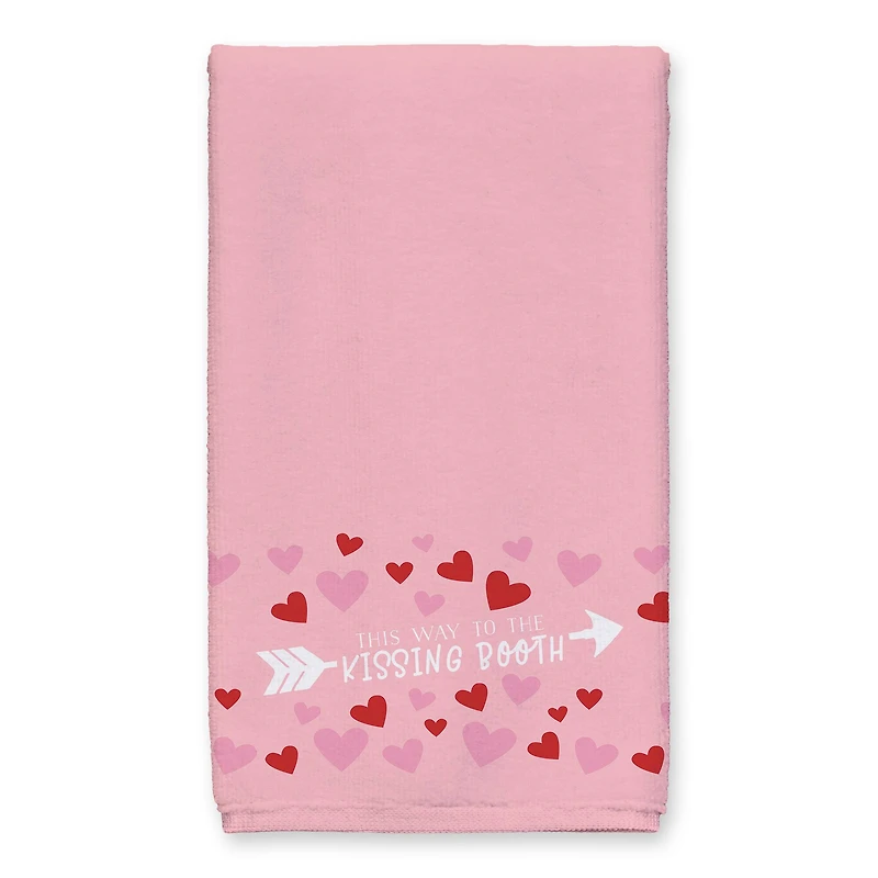 Kissing Booth This Way Tea Towel Set
