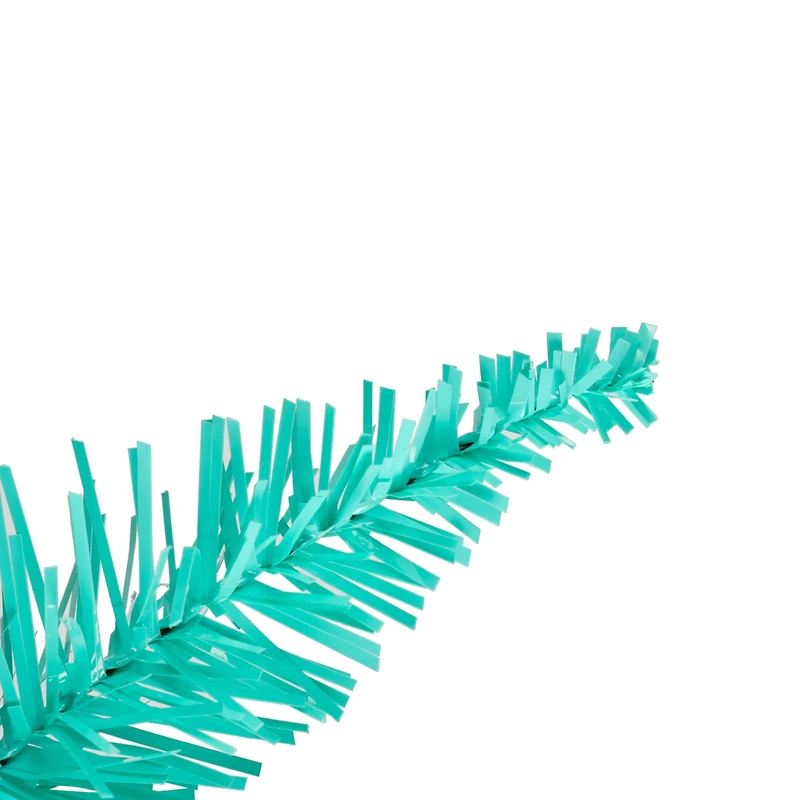 24" Unlit Aqua Fir Artificial Christmas Wreath