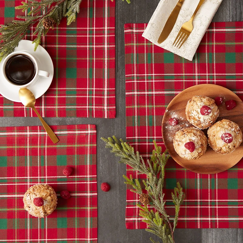 DII® Tartan Plaid Placemat (Set Of 6)