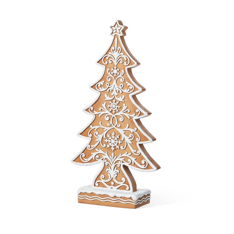 Glitzhome® 14.5" Resin Christmas Tree Table Decor