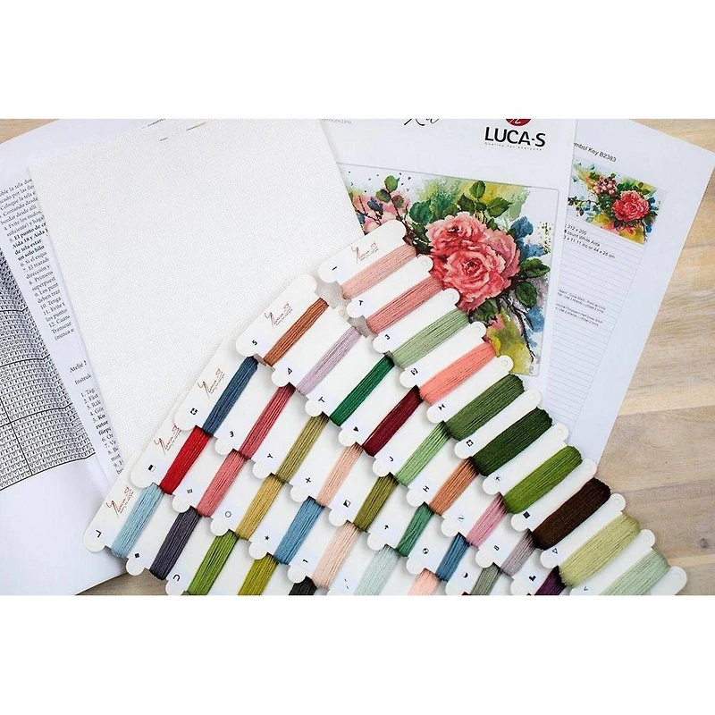 Luca-s Red Roses Counted Cross Stitch Kit