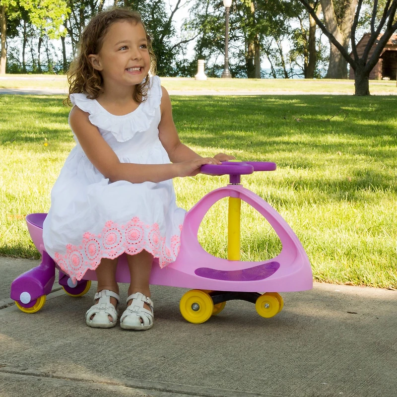 Toy Time Pink & Purple Wiggle Car
