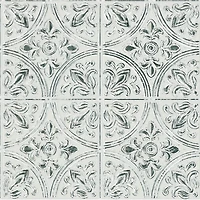 InHome Chelsea Antique White Peel & Stick Tin Tiles