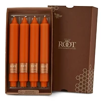 Root Candles 9" Unscented Smooth Collenette Taper Candles