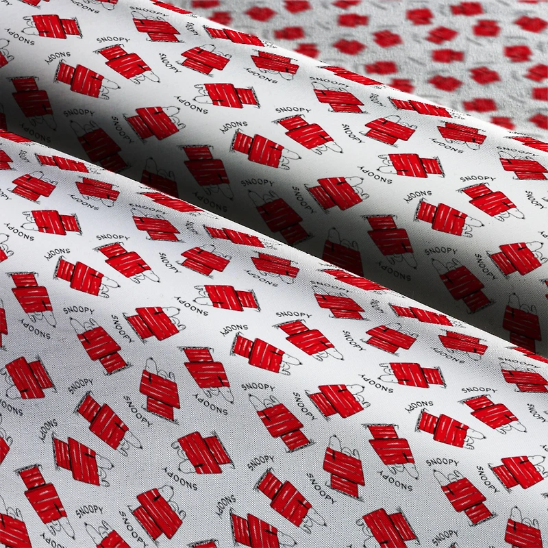 Peanuts® Snoopy Sleepy House Cotton Fabric 