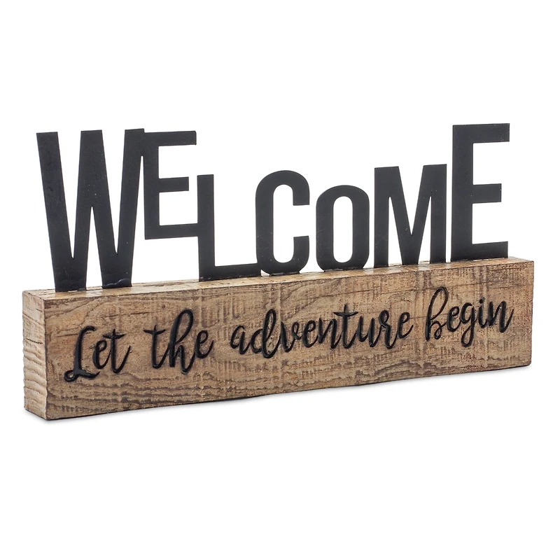 Explore & Welcome Sign Set
