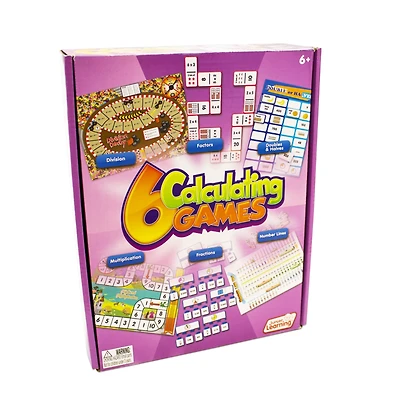 Junior Learning® 6 Calculating Games