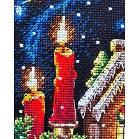 RIOLIS Gingerbread Tale Counted Cross Stitch Kit 