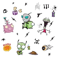 RoomMates Invader Zim Peel & Stick Wall Decals