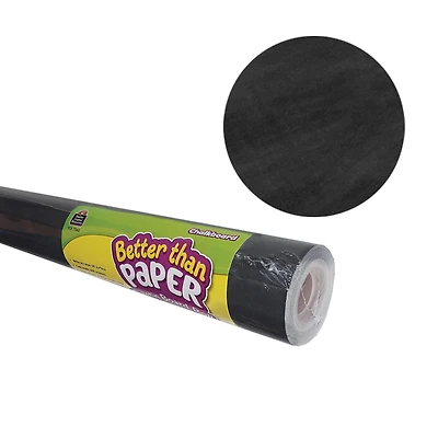 Teacher Created Resources Better Than Paper® 4' x 12' Chalkboard Bulletin Board Roll, 4ct.
