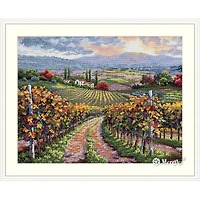 Merejka Vineyard Hill Counted Cross Stitch Kit