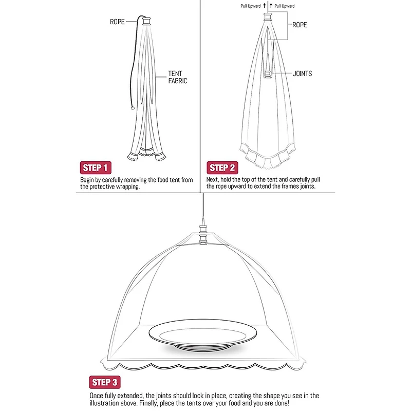 Sorbus Inflatable Bar and Food Cover Umbrellas Bundle