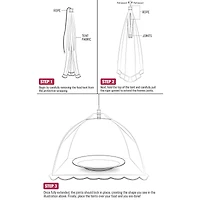Sorbus Inflatable Bar and Food Cover Umbrellas Bundle